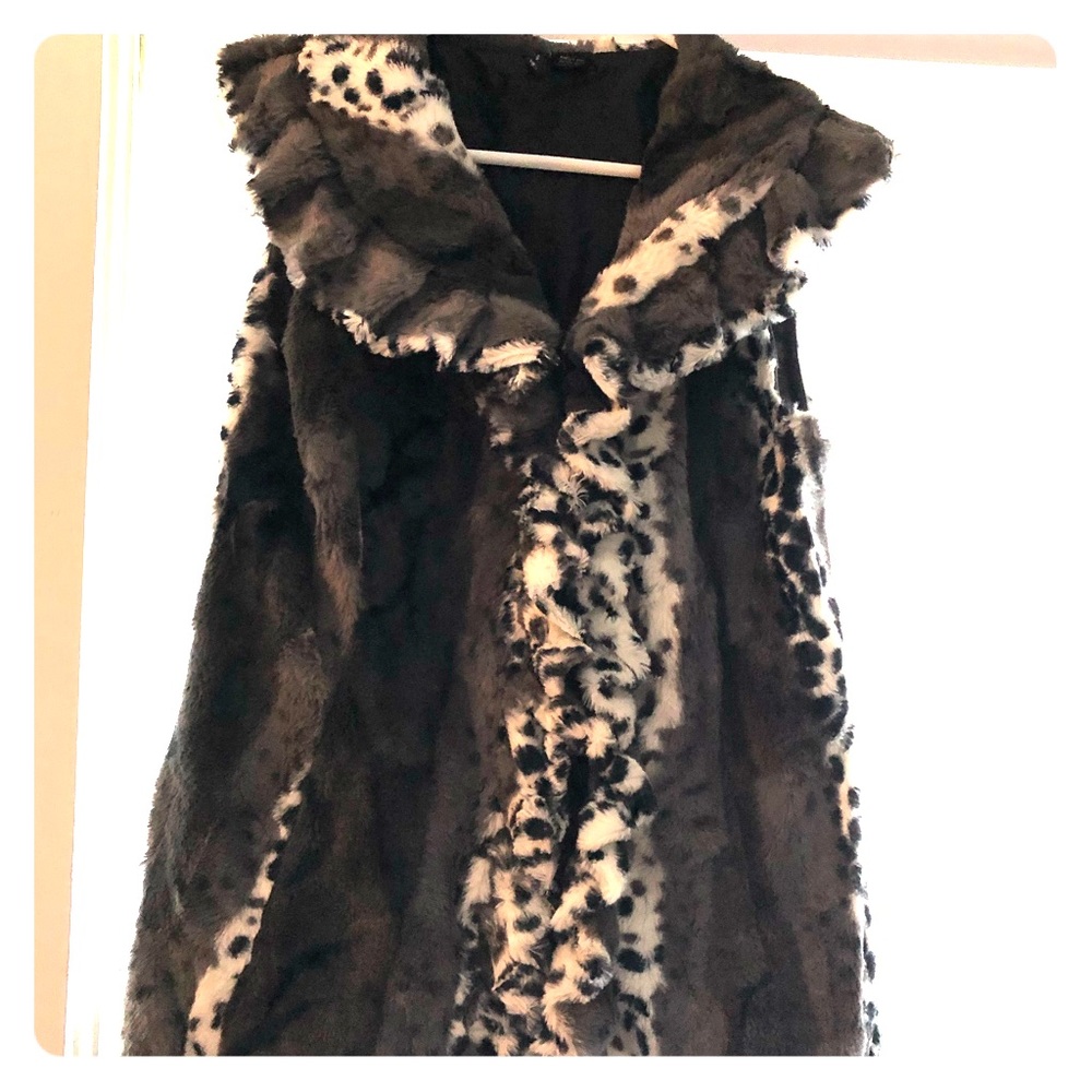 Faux Fur New Directions Vest